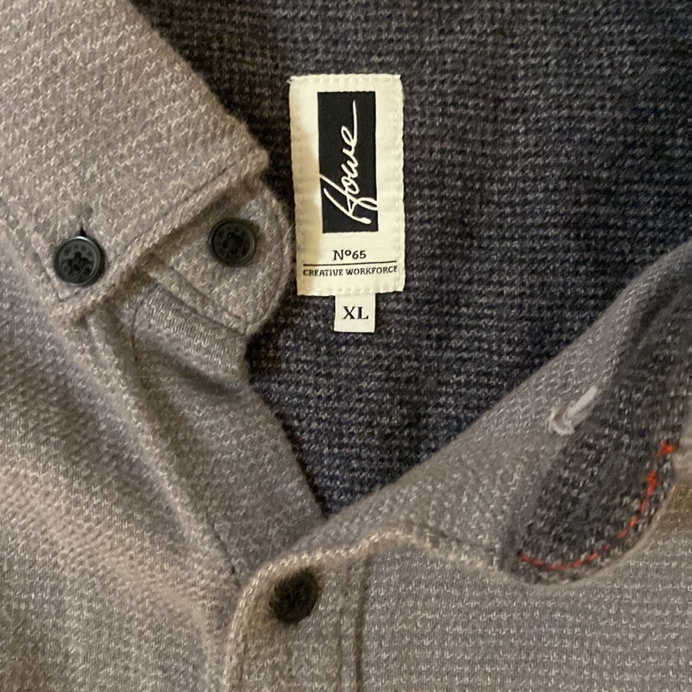 Howe Button Down XL Grey - Picture 2 of 4